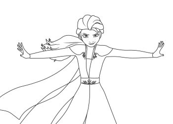 Tô Màu Công Chúa Elsa